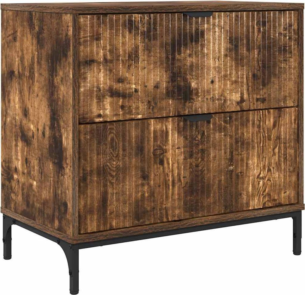 Nachttisch Räuchereiche 63,5 x 36 x 61 cm Holzwerkstoff
