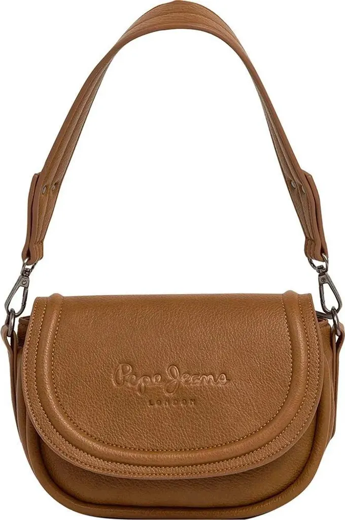 Pepe Jeans Cr Code Borsa a Tracolla Marrone | Donna Casual Elegante
