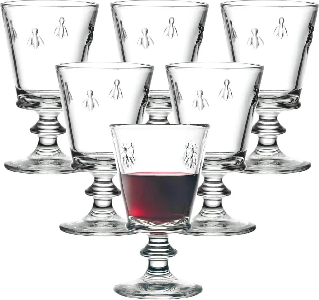 CHEFS COLLECTION 638001 Set 4 Tazzine Da Caffè In Vetro - 10 Cl - Prodotto In Francia - 3