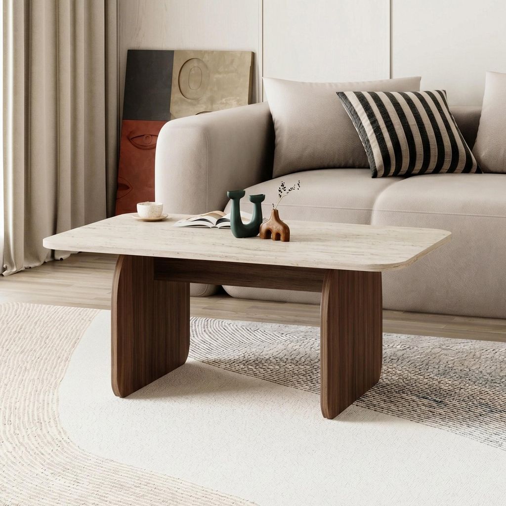 Skye Decor, Kvalitný konferenčný stolík (3 časti) – dub Obrázok produktu 
