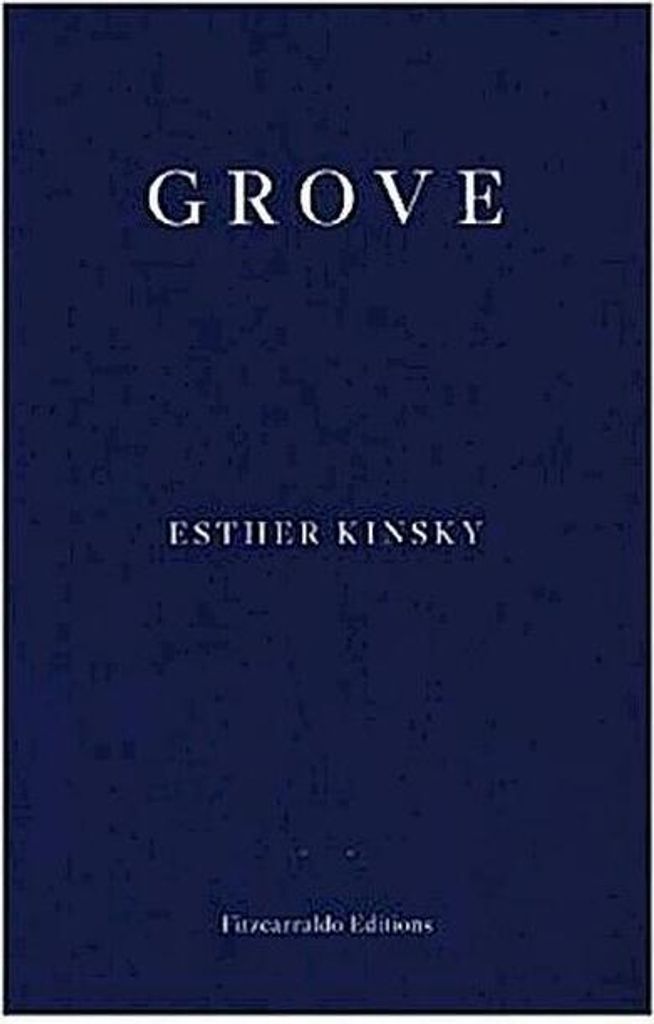 Grove – Ein Roman über Trauer, Liebe und Landschaften, Englisch