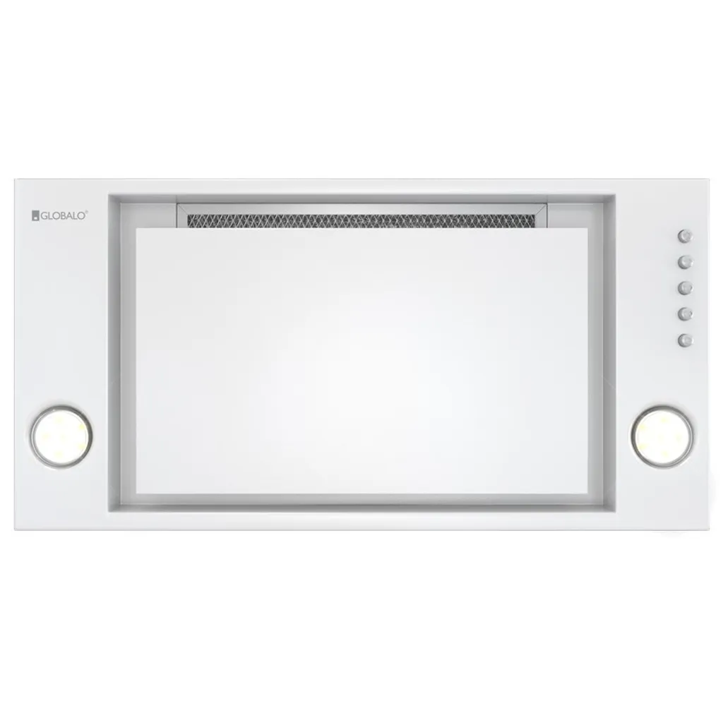 Globalo Retio 60.2 White Baldachin : Hotte Puissante et Silencieuse