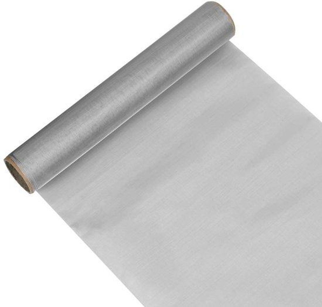 Metallische Gasmaske - 200 Mesh - 30 x 100 cm - Filterdoek - Stahl 304 - Dauerhaft und robust