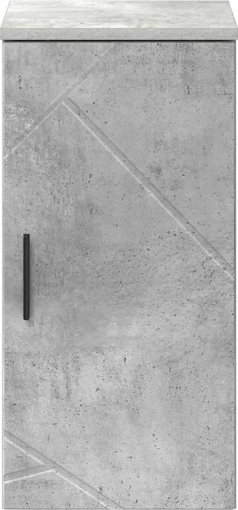 Mobiletto Sottolavabo Salvaspazio Grigio Cemento 30x61 cm | SYFAX Design - 6