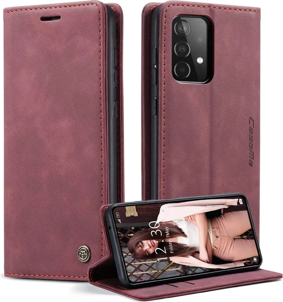 Évitez les Écrans Brisés : Étui Cuir pour Samsung A52S 5G avec Coque Antichoc