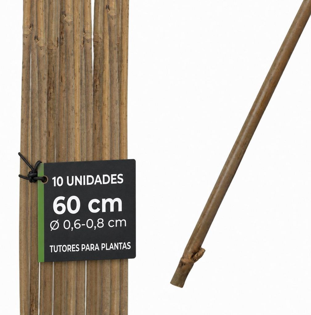 Tutor para plantas Garden KBT 600/6-8 mm, bambú, paquete de Imagen del producto 