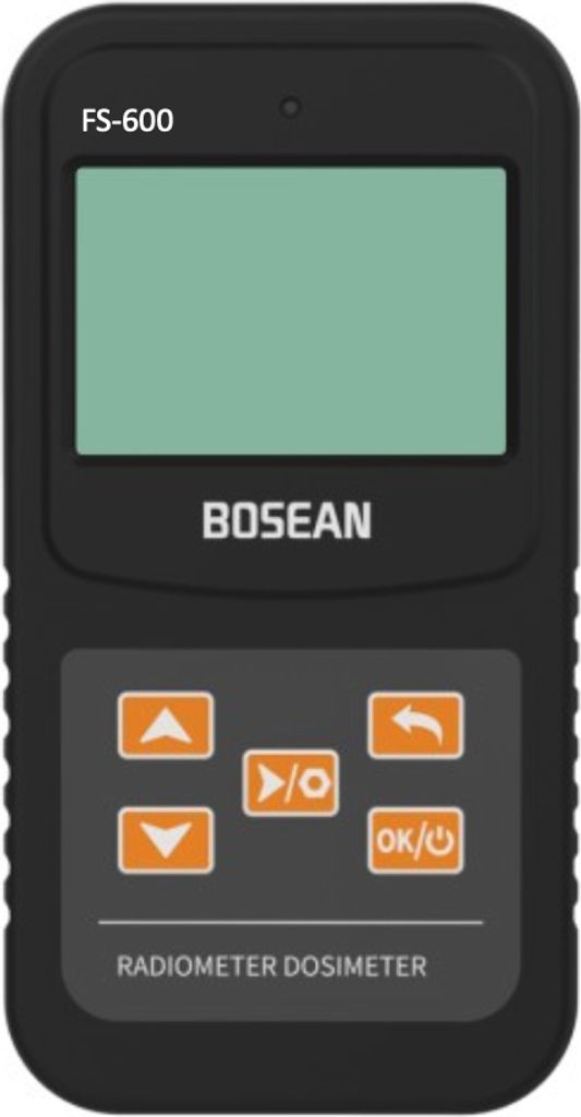 Geigerov merač Bosean FS-600 Detektor žiarenia Dozimetrický Obrázok produktu 6