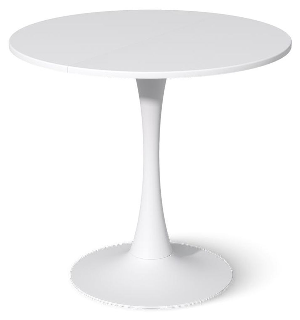Esstisch Vicco Carl Weiß 80 x 80 cm, Model 52002 Produktbild 