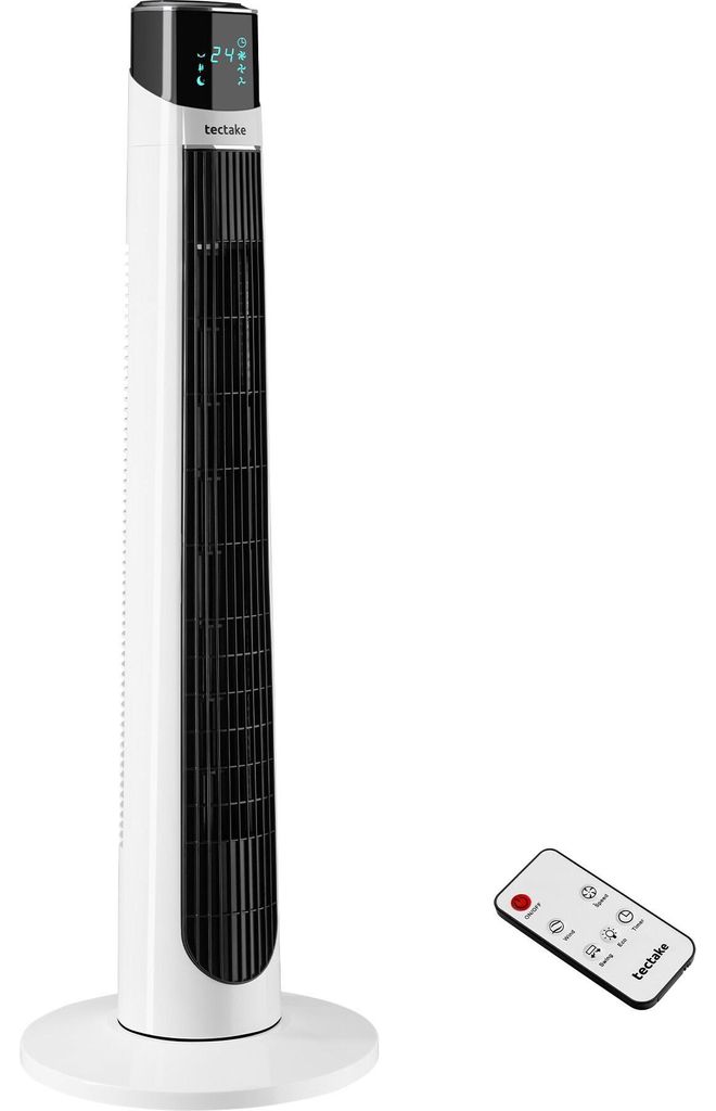 Větrák tectake® Arktis s 12hodinovým časovačem – extrémně Obrázek produktu 