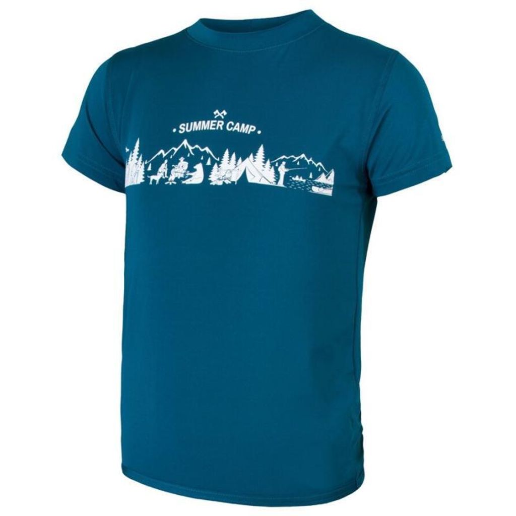 T-shirt Sensor Coolmax (Polyesterfasern) Fresh PT Camp Kinder kurz saphir größe 110 20200034-02