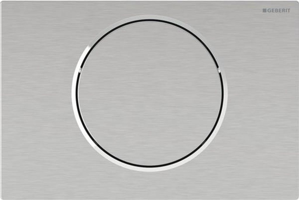 Geberit Sigma10 WC-Steuerung mit elektr. Spülauslösung, Kabel, Netzbetrieb, 1-Mengen-Spülung, 115.863.SN.6