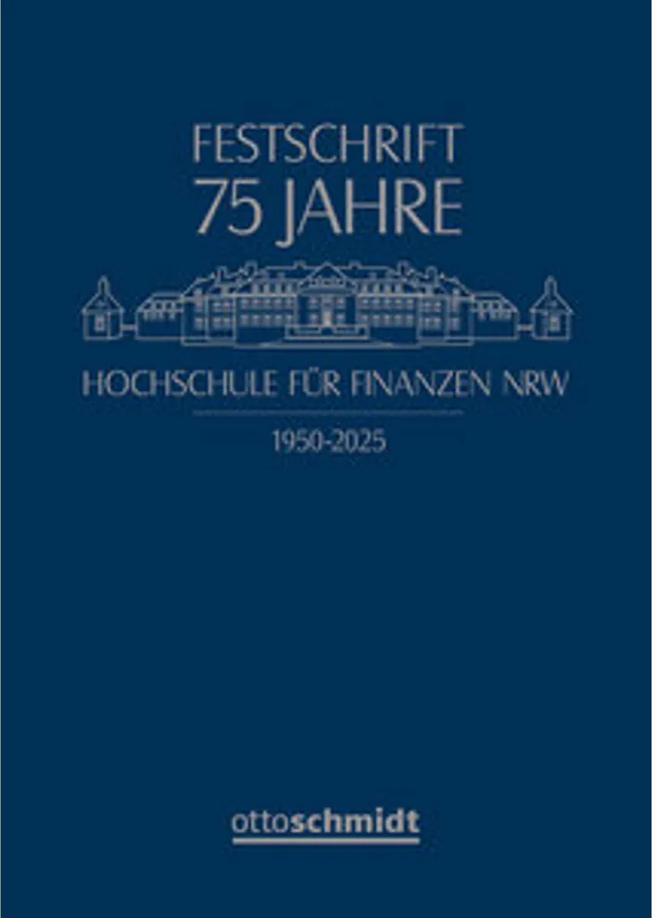 75 Jahre Hochschule für Finanzen NRW : Livre Commémoratif de 706 Pages
