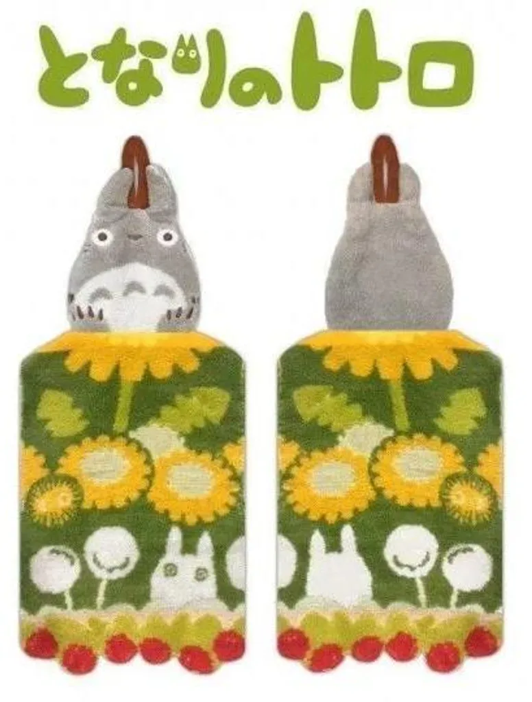 Serviette Totoro Ghibli 20x45cm en Pur Coton Haute Qualité Absorbante