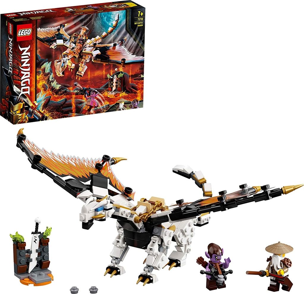 LEGO 71718 NINJAGO WUS Drago pericoloso con le minifigure Immagine del prodotto 