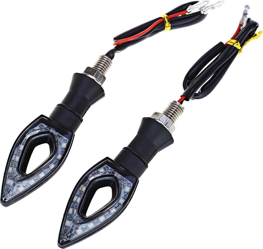 2 Stück Motorrad-Blinker, LED-Blinker – 10 LED – 2 Stück – Produktbild 