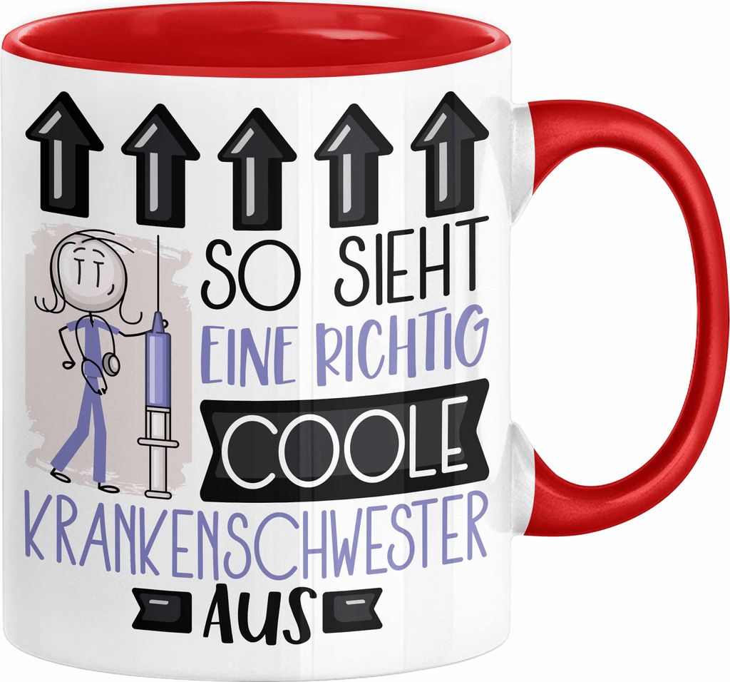 Krankenschwester Geschenk Tasse Lustig Geschenkidee für Produktbild 