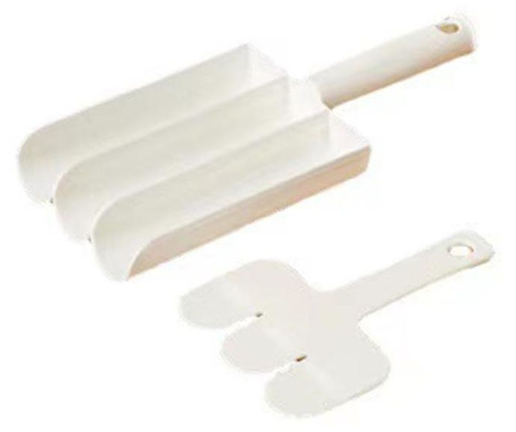 Dreifacher Fleischbällchenformer von Creative Kitchen, Fleischbällchenlöffel mit Schneideschaufel, DIY-Fleischbällchen-Set