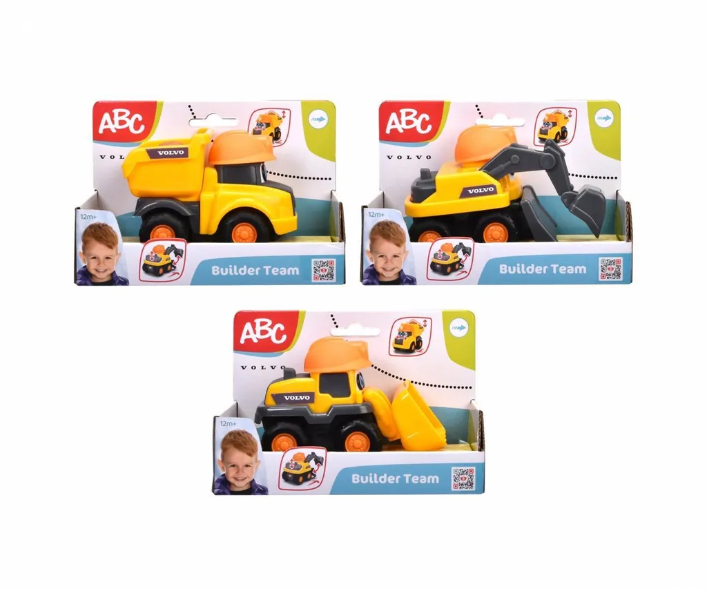 Simba Dickie ABC Builder Team 204112010 - Véhicule de Chantier Bébé 25cm - 8