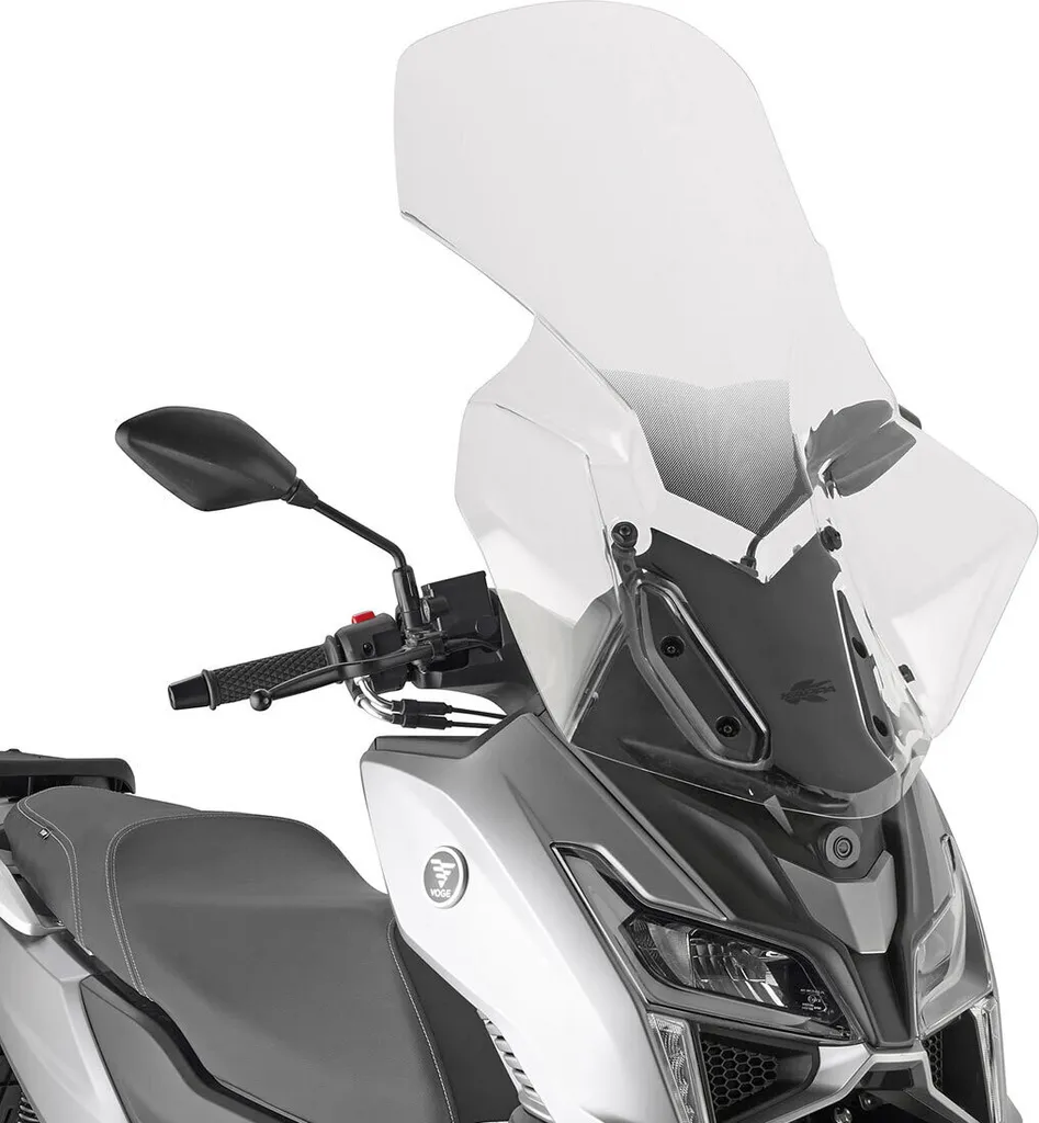 Coupe-vent transparent Kappa 9259DTK haute visibilité et design profilé