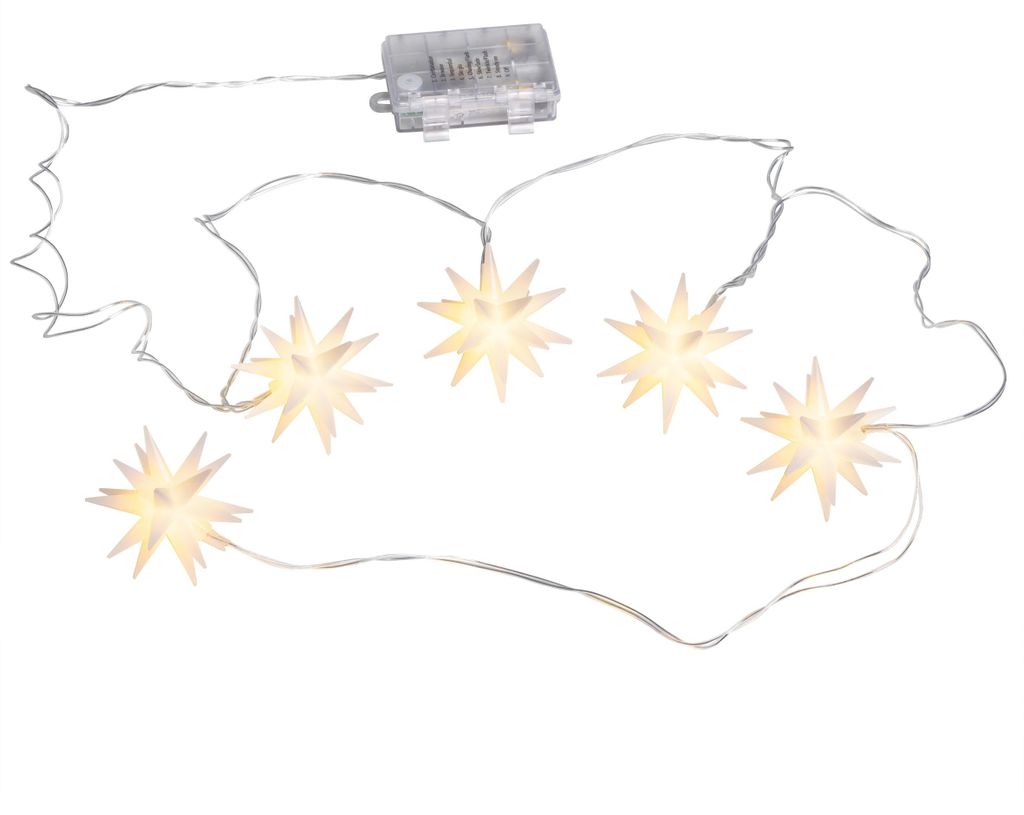 HI LED Lichterkette mit 5 Sternen 412559 4034127543603 Immagine del prodotto 