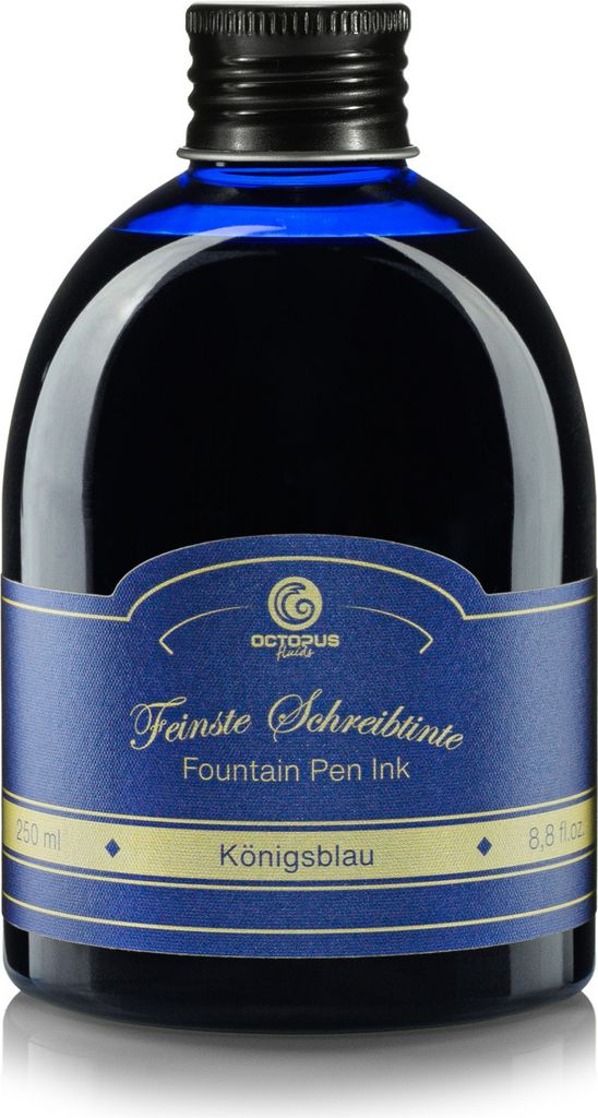 Schreibtinte Königsblau löschbar 250 ml Produktbild 
