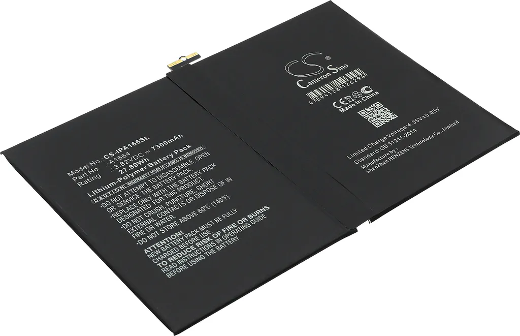 Batterie iPad 10.2 7th Gen Compatible A1674 A1673 - Longue Autonomie