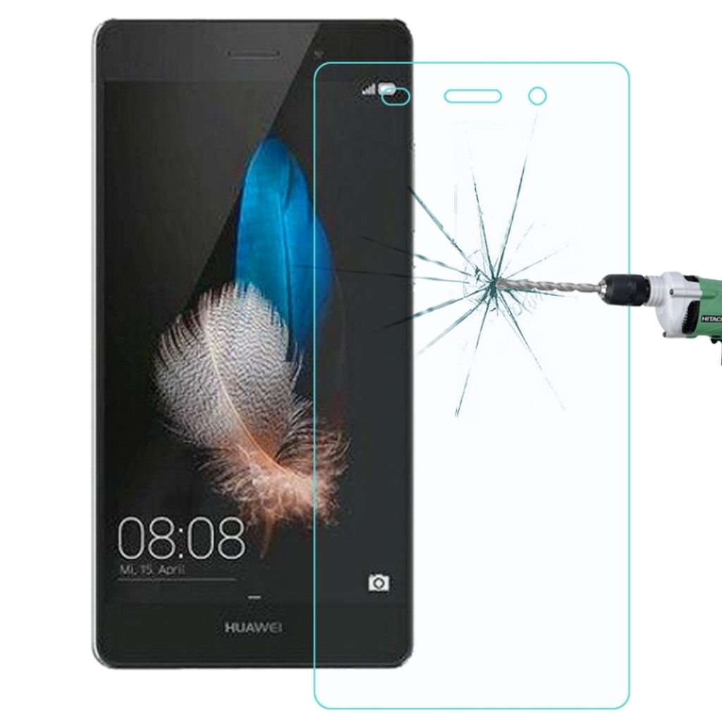Mobigear Huawei P8 Lite (2016) Panzerglas Gehärtetes Glas Displayschutz - Hüllenfreundlich