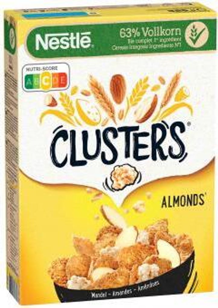 Nestlé 4742688003 Nestlé Clusters Mandel Müsli 325,0 g Zdjęcie produktu 