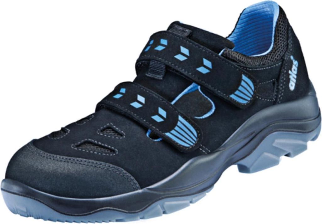 Atlas Sicherheitssandale Ergo-Med 360 S1 ESD SRC DGUV W14 Gr. 37 schwarz/royalblau