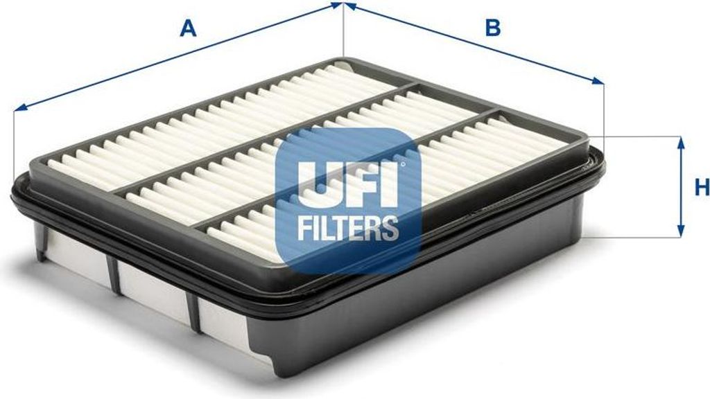 UFI 30.230.00 Luftfilter OE MB906051 kompatibel mit Sebring, Xedos 9, Eclipse, Galant, Pajero, Space Runner, Space Wagon