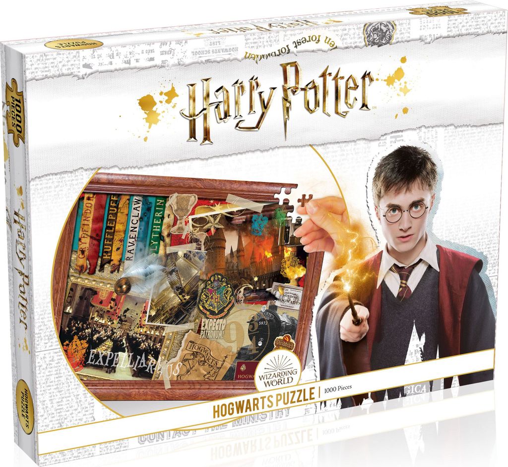 Harry Potter - Puzzle - Hogwarts (1000 Teile)