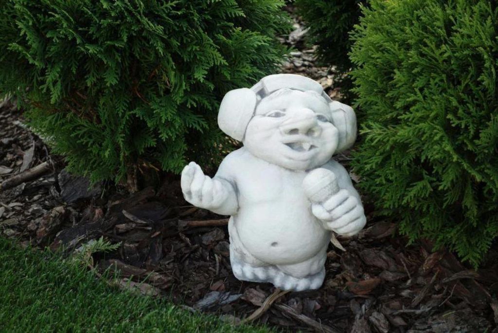 Schweinchen Poroschenko Figur Skulptur Figuren Statue WC Toiletten Deko S101003