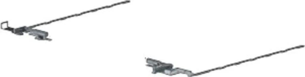 Charnières Renforcées HPI L44566-001 en Acier pour Écran LCD Portable