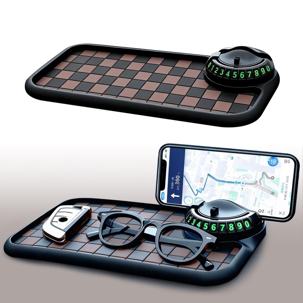 360 ° Antirutschmatte Auto Handy Halterung KFZ Produktbild 