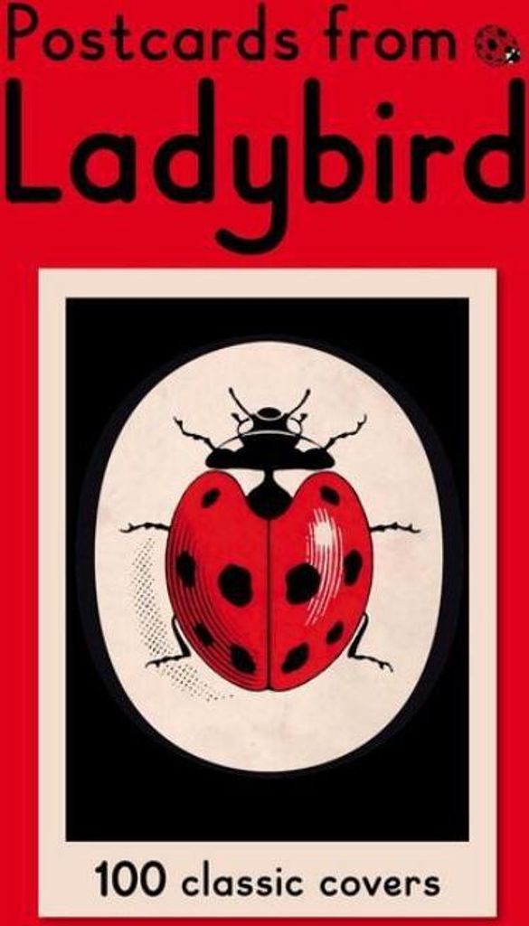 Postkarten von Ladybird: 100 klassische Marienkäfer-Cover in einer Box