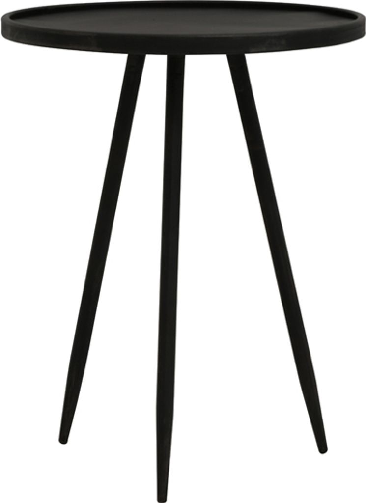Light & Living - Beistelltisch ENVIRA - Ø39,5x50,5cm - Grau Produktbild 
