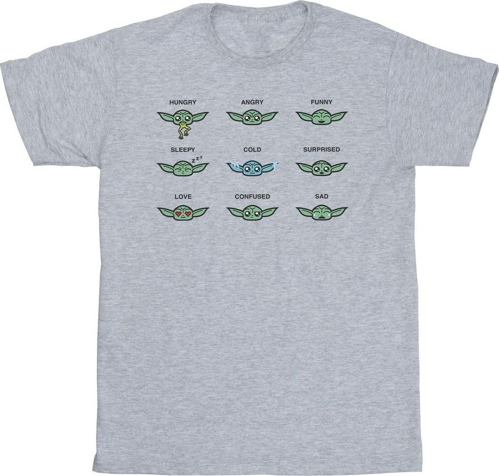 Star Wars - "Mandalorian Mood" T-Shirt für Herren BI47331 (XL) (Grau)