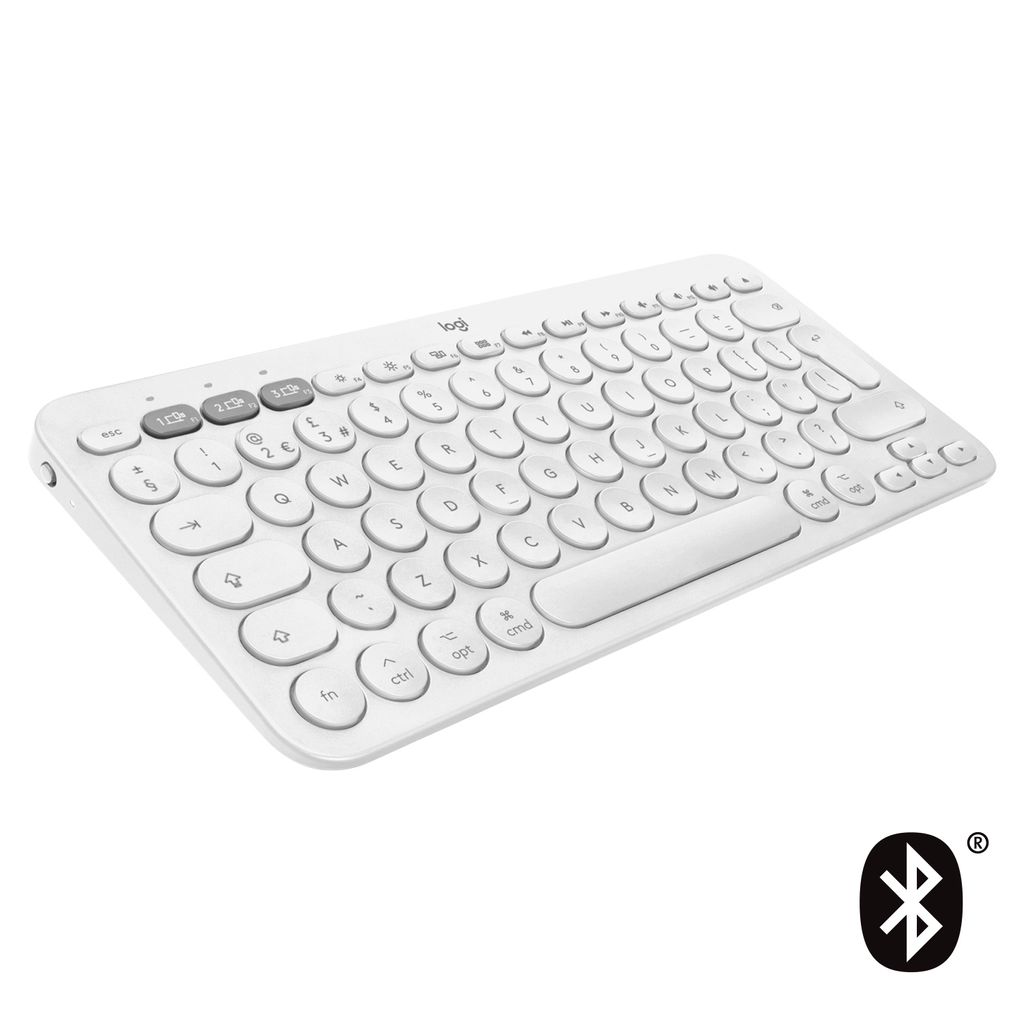 Logitech K380 for mac, Mini, Kabellos, Bluetooth, QWERTZ, Produktbild 