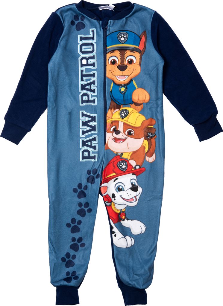 Paw Patrol jumpsuit - Blauw - Maat 110/116 Productafbeelding 