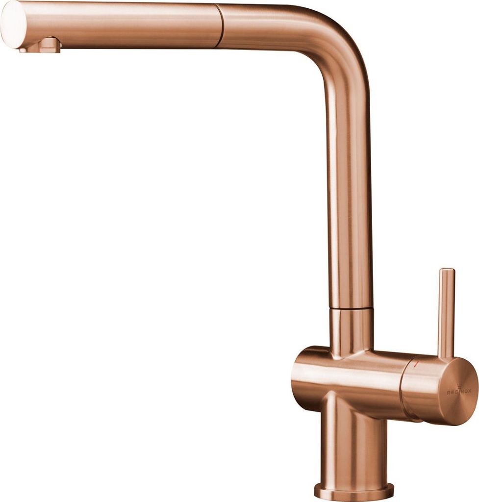Reginox Armatur R38789 CEDAR COPPER II mit ausziehbarem Auslauf / Küchenarmatur / Einhebelmischer / Mischbatterie