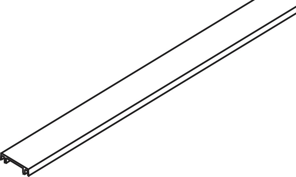 Hawa Clip-Abdeckung, Aluminium, eloxiert