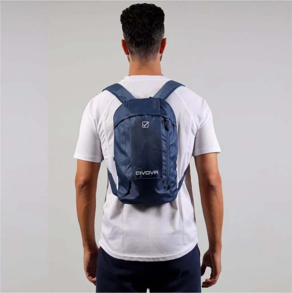 Zaino Scuola e Sport Givova Capo Navy: Resistente per Bambini e Adulti - 3