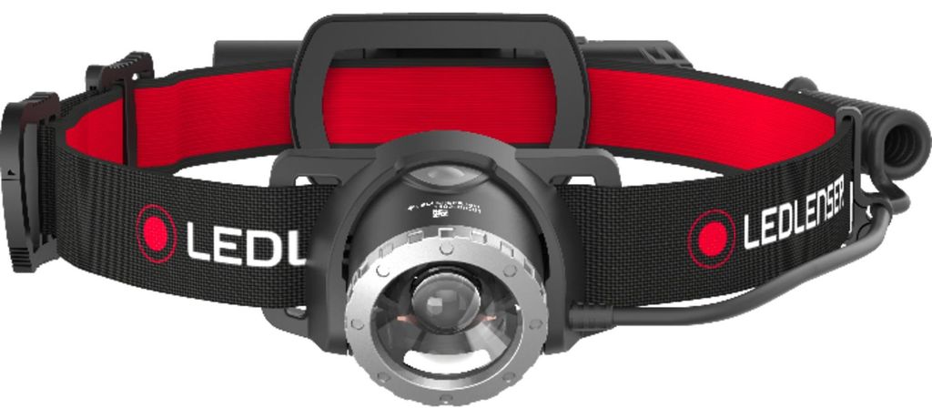 Ledlenser H8R Stirnlampe Schwarz, bis 600 Lumen, 150m Produktbild 