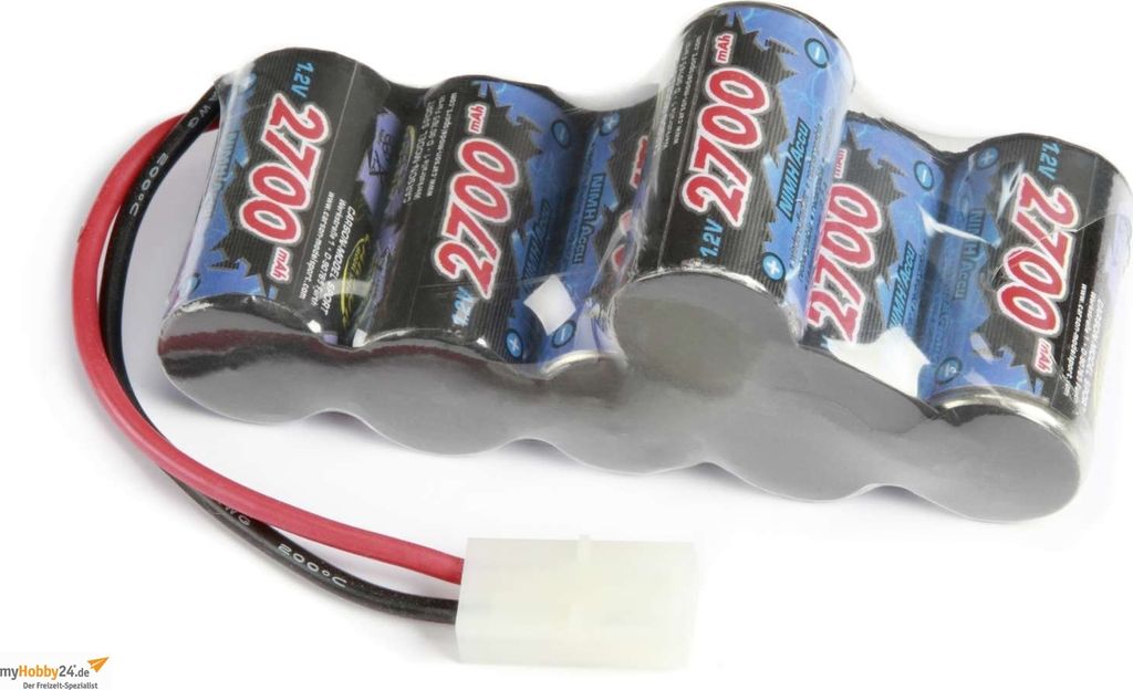 Carson Akku für Tamiya Sand Scorcher, Champ 7,2V 2700 NiMh #500608097