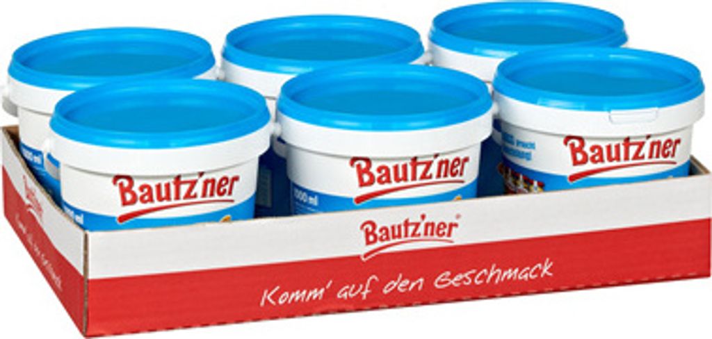 Bautz'ner Senf Mittelscharf 6 X 1 Kg Senf | Kaufland.de