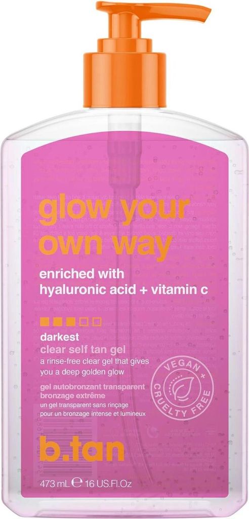B.Tan Glow a modo tuo Gel di auto -tanning trasparente Immagine del prodotto 