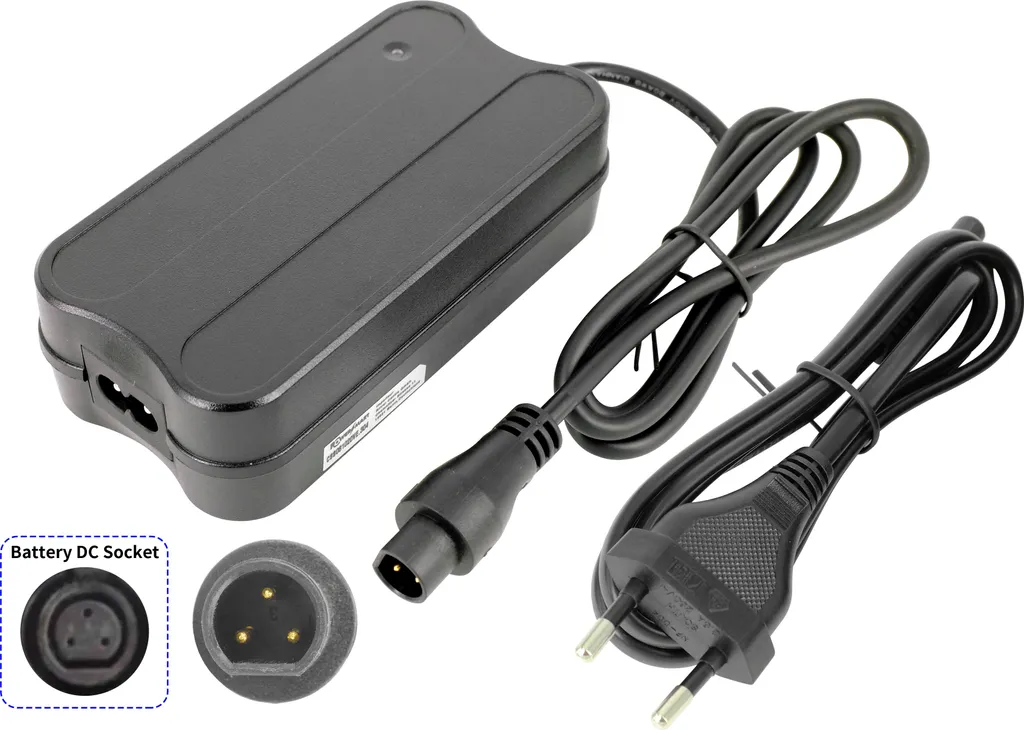 Chargeur 36V 2A PowerSmart pour Vélo Électrique Haute Efficacité 72W - 2