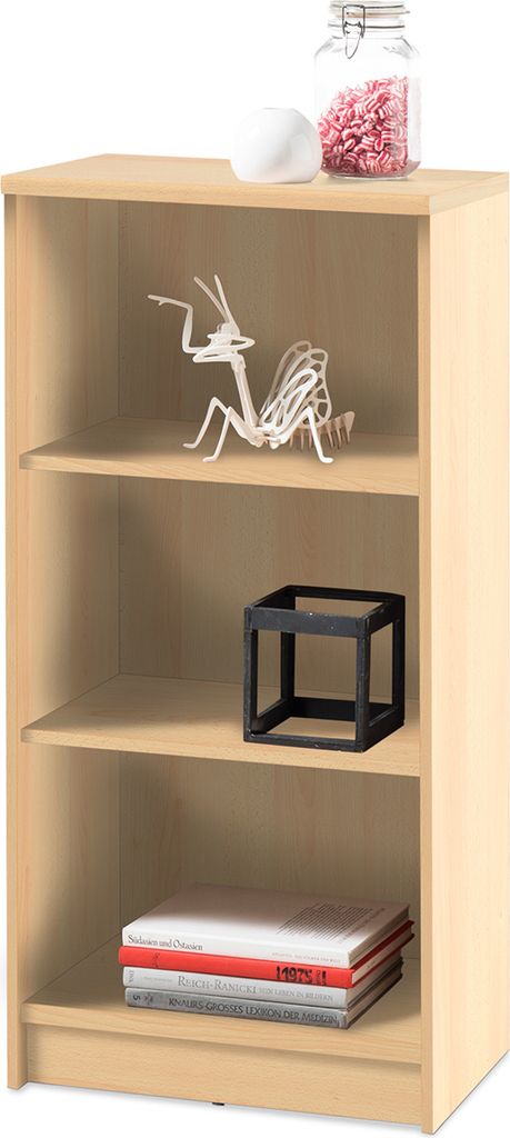 Regal >Olli< in Buche - 54x111x34cm (BxHxT) Image du produit 