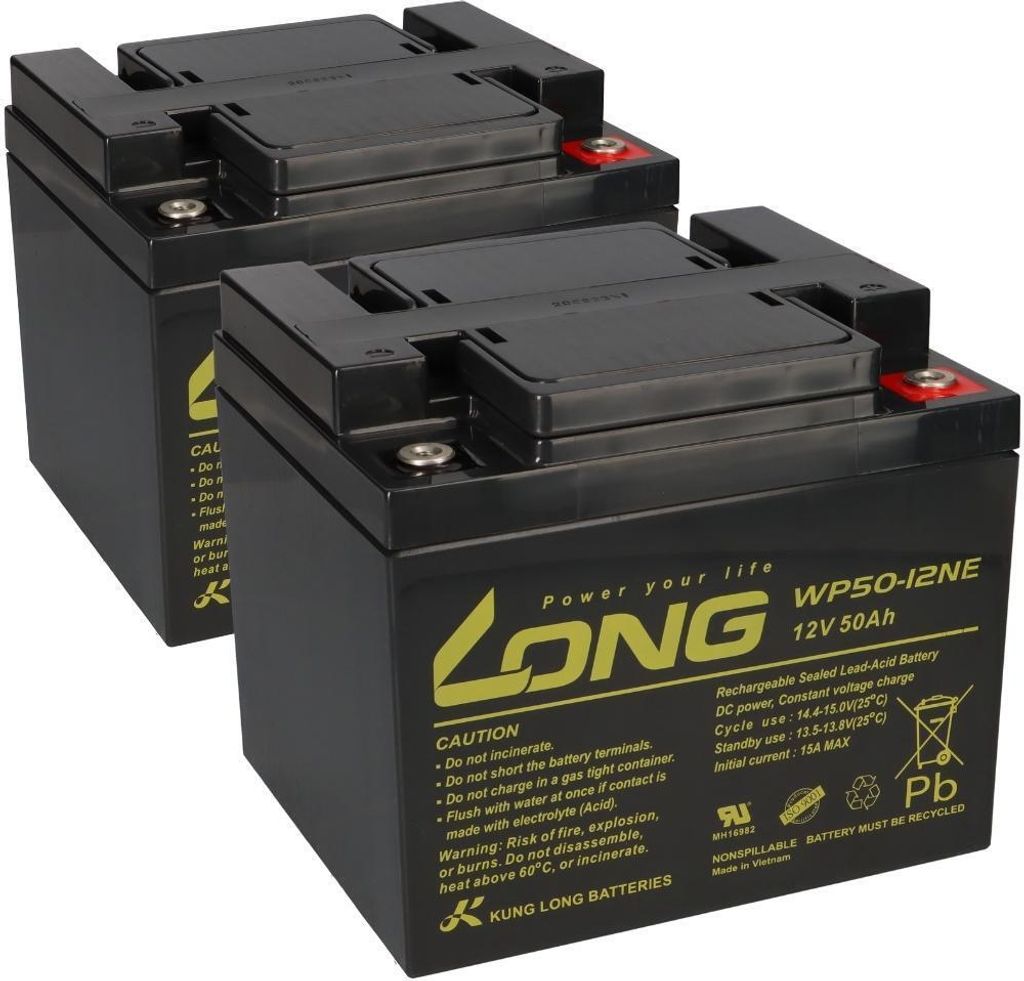 Akku-Satz 24V 50Ah passend für Meyra 9.506