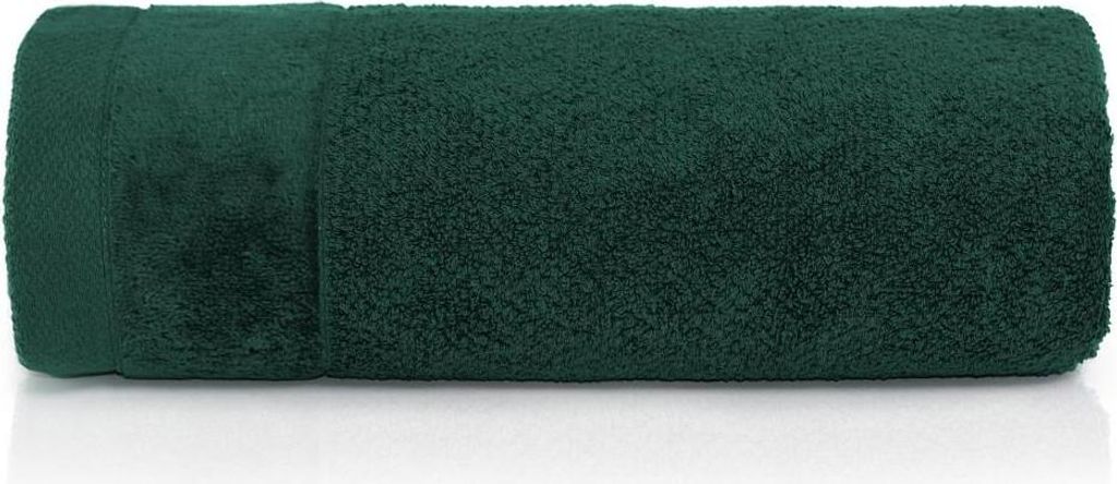 Handtuch, Baumwollhandtuch, Dickflüssig, angenehm anzufassen, Vito 70x140 Dunkelgrün
